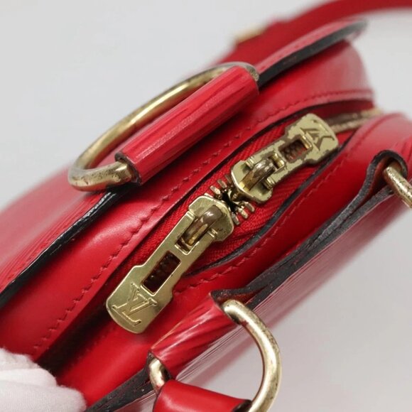 LOUIS VUITTON Epi Mabillon Backpack Castilian Red LV Auth - Picture 8 of 16